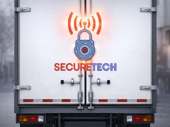 Alarma de puertas de carga de SecureTech
